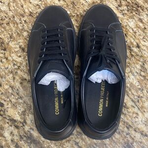 BNWOT Common Projects Achilles Black Size 10
